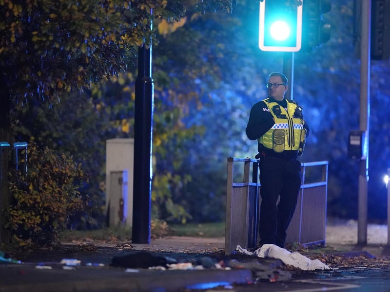 Police activity in Horsforth, Leeds, after a 15-year-old boy was taken to hospital in a critical condition after he was assaulted near a school. Photo credit: Danny Lawson/PA Wire