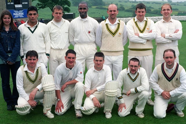 Horsforth CC pictured in June 1998. Back row, from left, are scorer Claire Milner, Mohammed Zubair , Simon Collings , Garfield Williams , Neil Allitt , Ian Healey and Andrew Royston. Front row, from left, are John Statham , Gareth Procter , Craig Chaplin (captain) , John Ingleson and Ian Murphy.