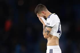 THANK YOU: From the Leeds United Supporters' Trust to Mateusz Klich, above, pictured in tears after saying his goodbyes following Wednesday night's 2-2 draw against West Ham United at Elland Road. Photo by George Wood/Getty Images.