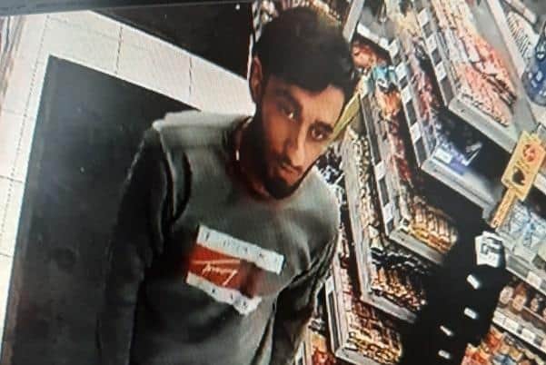 Police want anyone who knows the man in the CCTV image to come forward. Image: West Yorkshire Police