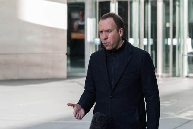 Matt Hancock will address the House of Commons this afternoon (Getty Images)
