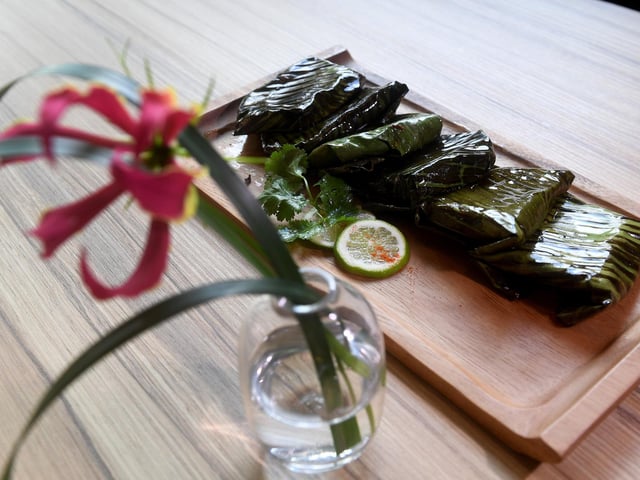 Seabass pollichathu