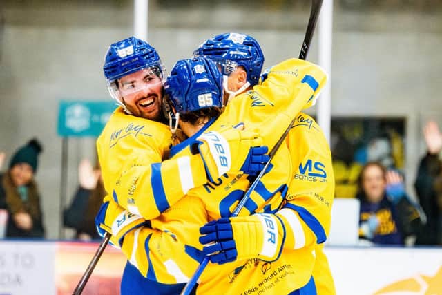 POSITIVE VIBE: Forward Bálint Pákozdi has had the desired effect at Leeds Knights, says head coach Ryan Aldridge. Picture: Kev Bland/Knights Media.