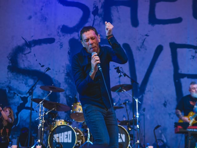 Shed Seven at The Piece Hall. Photos courtesy of Cuffe and Taylor and The Piece Hall Trust.