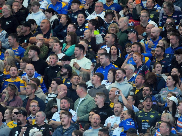 Headingley's South Stand was in good voice, despite the result on the field agaoinst Wigan.