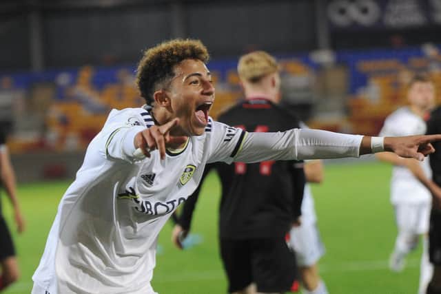 Mateo Joseph scored his 13th goal of the season in Leeds U21s' 2-1 win versus Southampton B