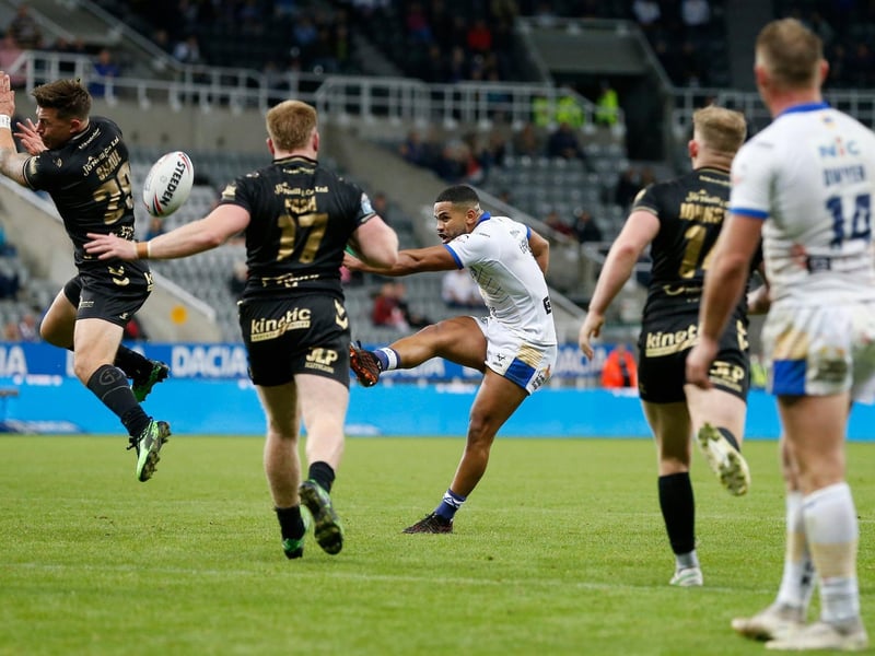 Kruise Leeming’s first drop goal, in golden-point extra-time, won a thrilling clash and all-but secured Leeds’ place in the play-offs, as Magic returned after a year off during the pandemic.