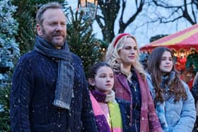  Hollywood stars Kiefer Sutherland and Rebel Wilson rolled into town to shoot the Sky Original movie Tinsel Town.  (Picture contributed)