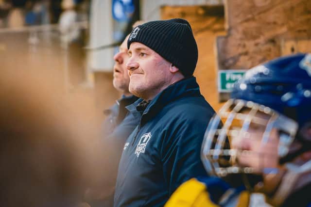 OPTIMISTIC: Leeds Knights' head coach, Ryan Aldridge. Picture: Rob Halls/Knights Media.