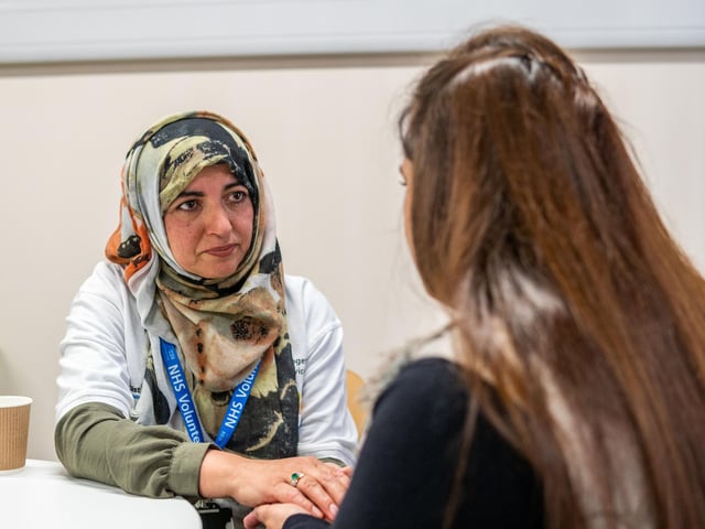 NHS volunteering in action