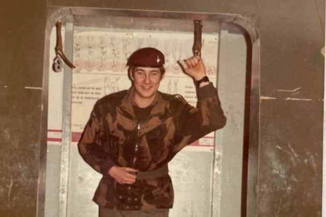 Mick followed in his brother Jim's footsteps and joined the Parachute Regiment at 17.