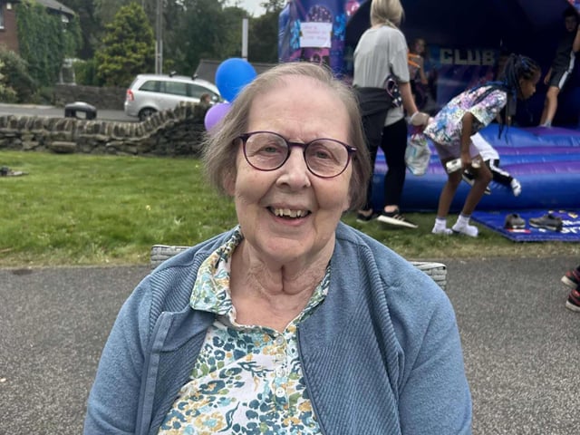 Resident at HC-One’s Greenacres Summer Fayre event