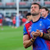 Wakefield Trinity's Jay Pitts will miss the game against St Helens on Saturday because of an arm injury. Picture by Allan McKenzie/SWpix.com.