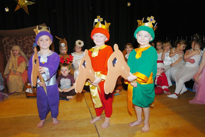 A scene from the West View Primary Nativity in 2008. Recognise anyone?