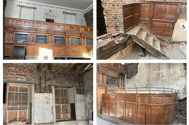 Take a look around the old Wakefield Crown Court building.