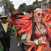The Leeds West Indian Carnival is the biggest celebration of its kind in the city and is extremely popular as people in colourful costumes take over Chapeltown each year. Photo: Steve Riding.