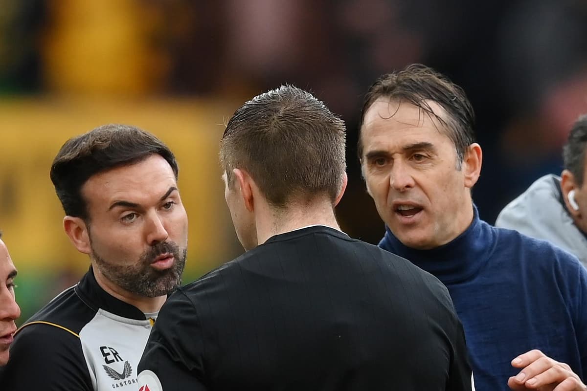 Wolves Manager Sad Emotional Wolves boss criticises referee and Leeds United defender ...