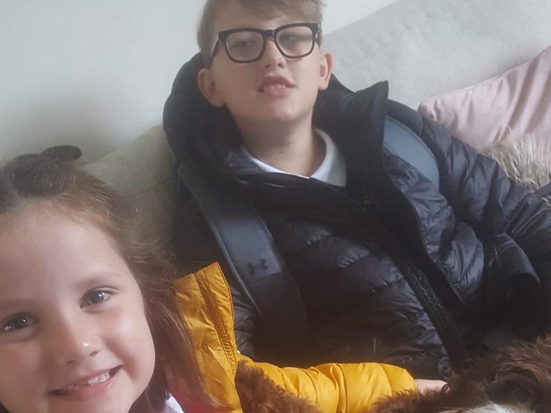 Jade Flanagan, said: "Finley year 7 and Poppy year 2 plus Phoebe because she's cute too!"