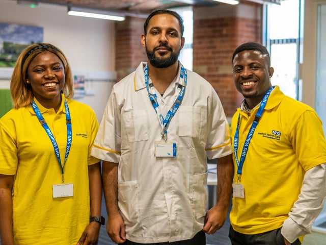 NHS volunteers