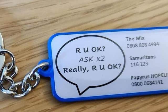 MY Wellbeing key ring