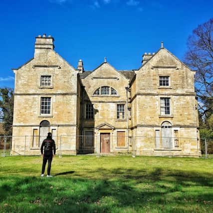 Outside of Bramham Biggin in Bramham Park, Leeds. Photo: Lost Places and Abandoned Faces