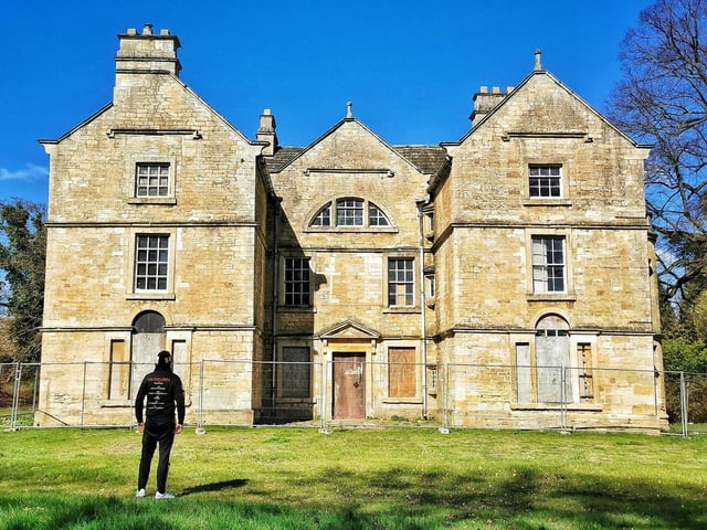 Outside of Bramham Biggin in Bramham Park, Leeds. Photo: Lost Places and Abandoned Faces