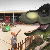 The free family trail features 11 different dinosaurs located across the centre.