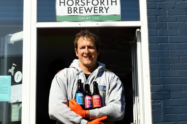 Located on New Road Side, Horsforth Brewery started as a part-time project by innovative brewer Mark Costello, pictured. The wide range of brews include 11 vegan-friendly beers. The taproom runs special cinema nights on Tuesdays and customers can also enjoy tours around its brewery - with gift vouchers available. Visit: www.horsforthbrewery.co.uk