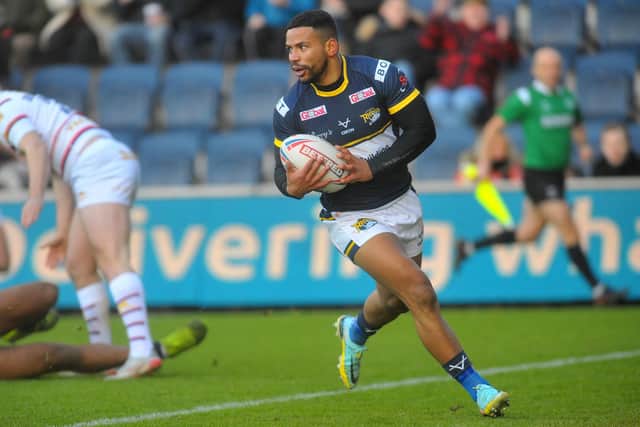 Kruise Leeming is confident Rhinos will have a good season. Picture by Steve Riding.