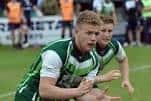 Hunslet signing Peter Ryan in action fior Ireland Students. Picture by  Hunslet RLFC.