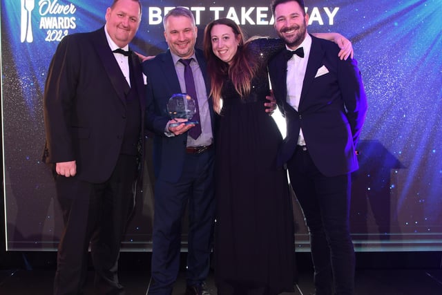 Sabroso Street won the Best Takeaway category, judged by Rate My Takeaway host and social media star Danny Malin.