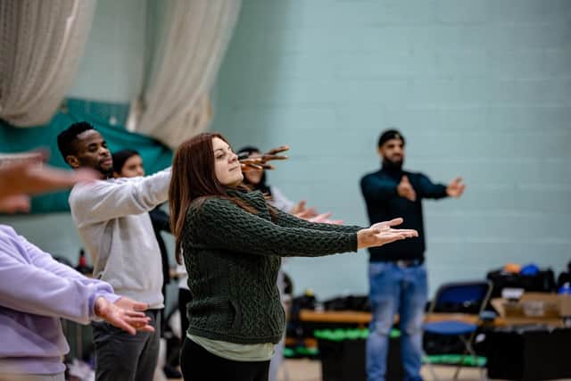 Community Participants Rehearse For Rise Bradford 2025 02 . Photo Credit Karol Wyszynski