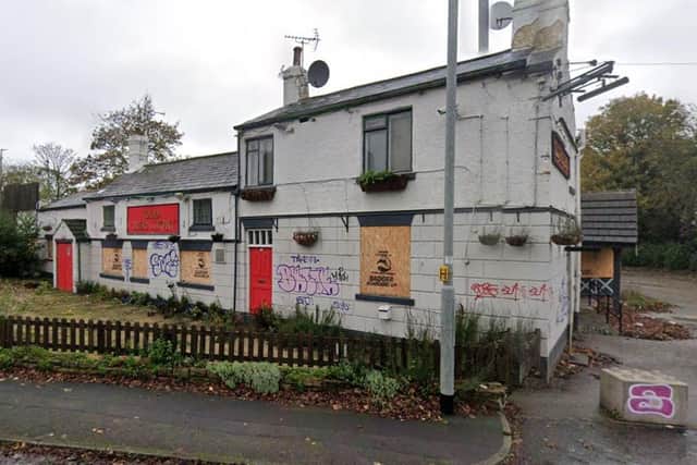 The Old Red Lion has been boarded up for years since closing in 2021.