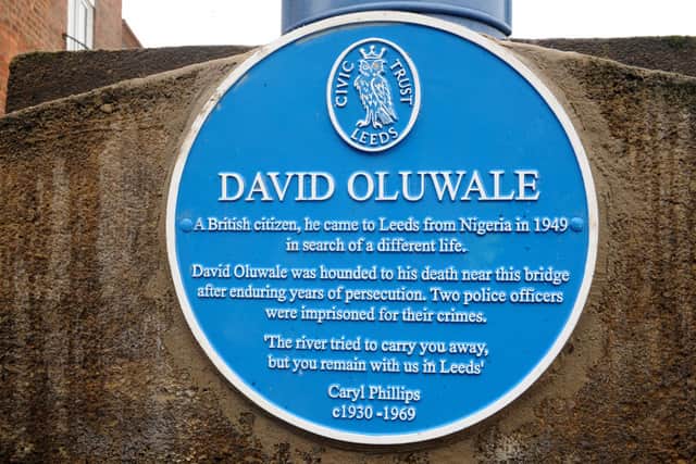 IMPORTANT STORY - Jeremiah Quinn's film 'Oluwale' tells the story of David Oluwale and a song that Leeds United fans chanted at Elland Road. Pic: Steve Riding
