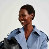 John Lewis & Partners blue trench coat, coming soon for SS24.