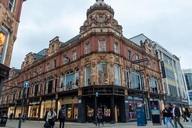 Boohoo purchased the Debenhams brand and website in 2021 for £55 million but it did not take on the company’s 118 stores. There is also a Debenhams store in Briggate.