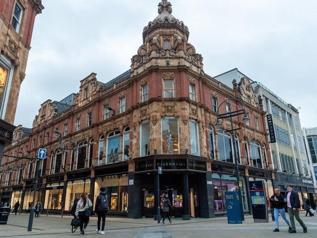 Boohoo purchased the Debenhams brand and website in 2021 for £55 million but it did not take on the company’s 118 stores. There is also a Debenhams store in Briggate.