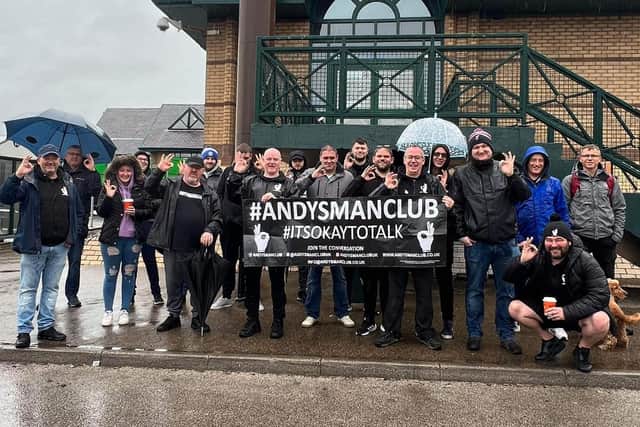 Andy's Man Club runs three groups in Leeds