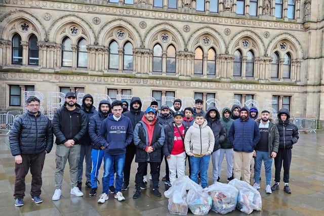 Volunteers at Bradford City Centre