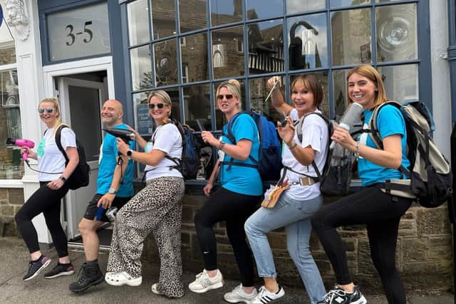 Taking on a hair raising adventure for Sue Ryder