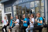 Taking on a hair raising adventure for Sue Ryder
