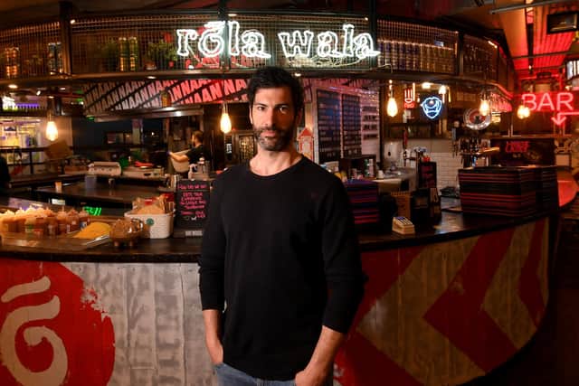 Rola Wala founder Mark Wright at the Trinity Leeds restaurant (Photo: Simon Hulme)