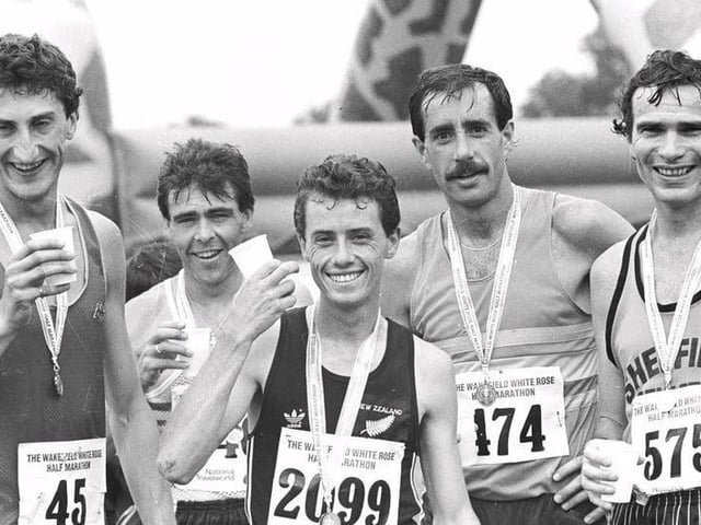 Sept 1985 - Wakefield Express half marathon.