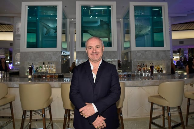 Reportedly the UK's richest living artist, Damien Hirst was born in Bristol and raised in Leeds, attending Allerton Grange High School. He shot to fame in the 1990s and is recognised as one of the most influential artists in modern history.