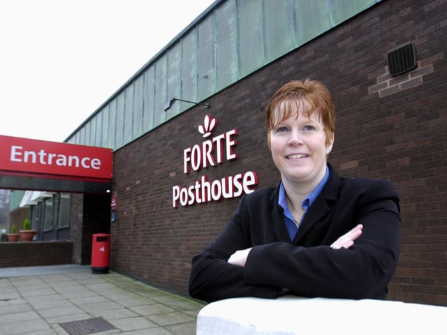 Pictured is Julie Barker operation Manager at the Posthouse Hotel, near Wakefield in December 20000.