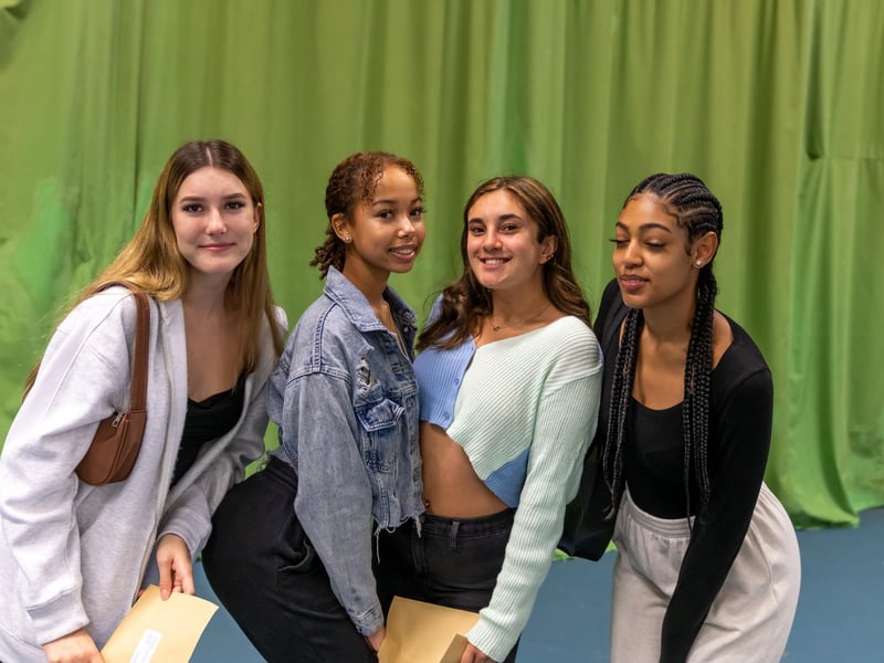 Josie, Kya, Milly & Sarah. Picture By: Andy Hornby