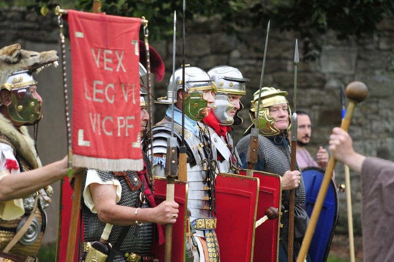 There was a chance for people to find out more about life on the Antonine Wall which runs right across the district.