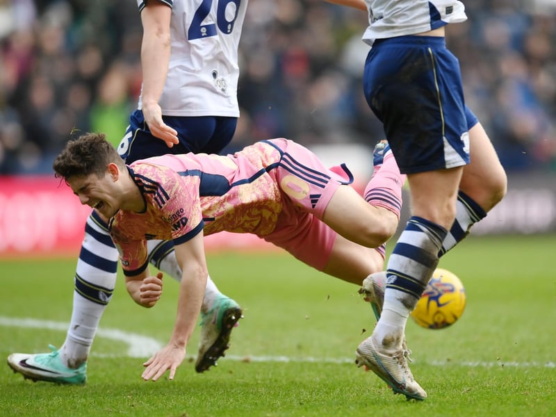 6 - Wasteful at times but kept at it and won the penalty that looked to win a point. Otherwise, just one of those days where end product was lacking.