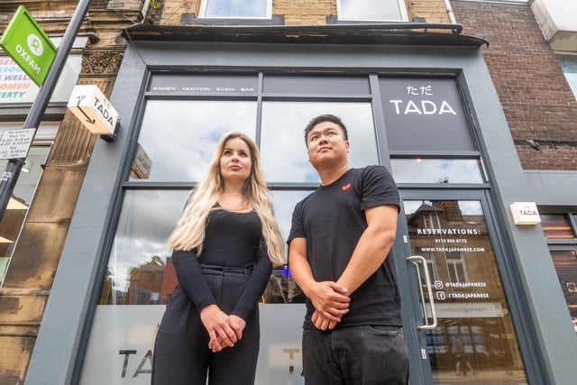 This Japanese restaurant serving sushi, ramen and funky cocktails is now open in Otley Road, Headingley. Split over two floors, TADA offers a traditional sushi bar downstairs, with the first floor housing a Japanese dining room serving ramen, yakitori skewers and more, as well as cocktails, sake and Japanese whiskey. Pictured are the founders Thomas Chiang and Katlin Akerman.