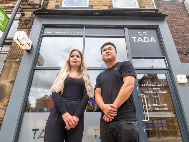 This Japanese restaurant serving sushi, ramen and funky cocktails is now open in Otley Road, Headingley. Split over two floors, TADA offers a traditional sushi bar downstairs, with the first floor housing a Japanese dining room serving ramen, yakitori skewers and more, as well as cocktails, sake and Japanese whiskey. Pictured are the founders Thomas Chiang and Katlin Akerman.